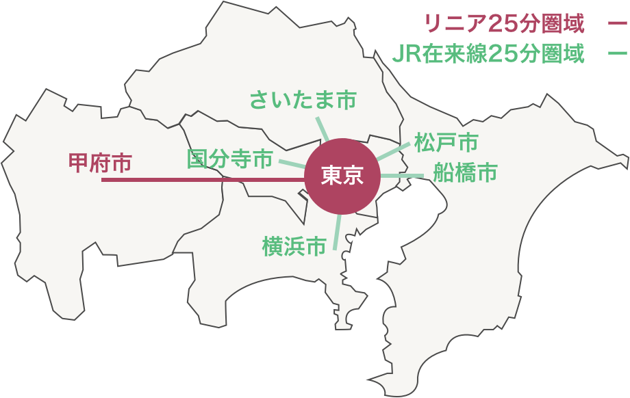 リニア開業後はもっと便利に